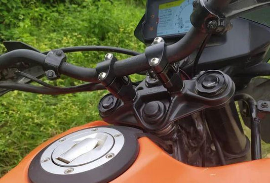 1 Inch Handlebar Riser (Insert Type) for KTM 390 Adventure - Carbon Racing