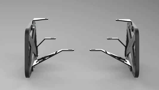 3-Point Pannier Mount / Saddle Stay for KTM 390 Adventure - AdvenTOUR Branded - Carbon Racing - Riders Junction