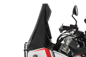 Wunderlich Ducati Desert X Screen - Marathon Smoked Grey - 70150-002