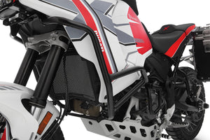 Wunderlich Ducati Desert X Protection - Tank Guard (Black) Fits Original Skid Plate - 70210-102