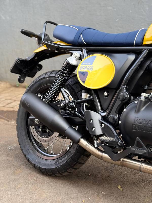 AEW-Edge SS Black Exhaust For Bear 650