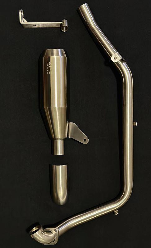 AEW Performance Full System Exhaust - Guerrilla 450