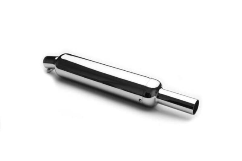 AEW TE201 Short Pipes - Stainless Steel Matt Polish - Interceptor 650 Classic