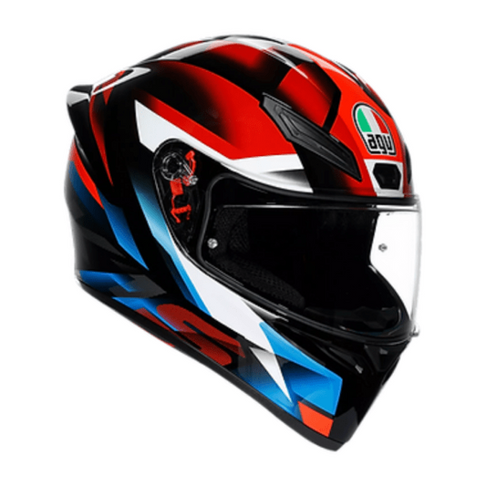 AGV K1 S Full Face Helmet - FastLap (Black/Red/Blue)