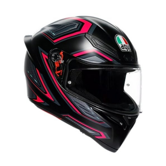 AGV K1 S Full Face Helmet Sling Matt Black Pink