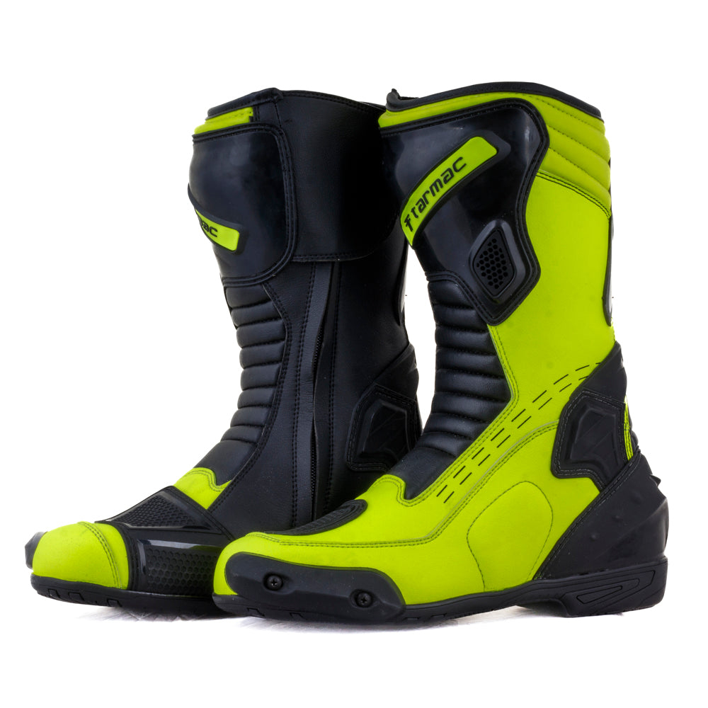 ALL NEW Tarmac Speed Black and Fluorescent Boots - 2023
