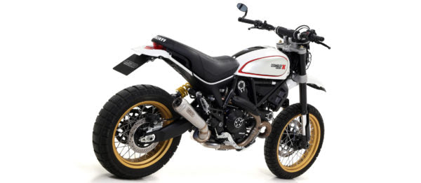 ARROW EXHAUST -DUCATI Scrambler 800 Desert Sled 2017-2020 - Riders Junction