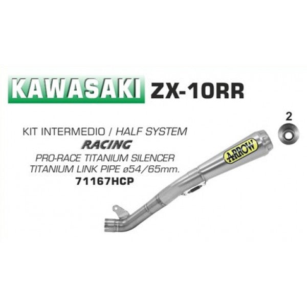 ARROW EXHAUST - KAWASAKI ZX-10R 2016/2019 - Buy Now At Riders Junction