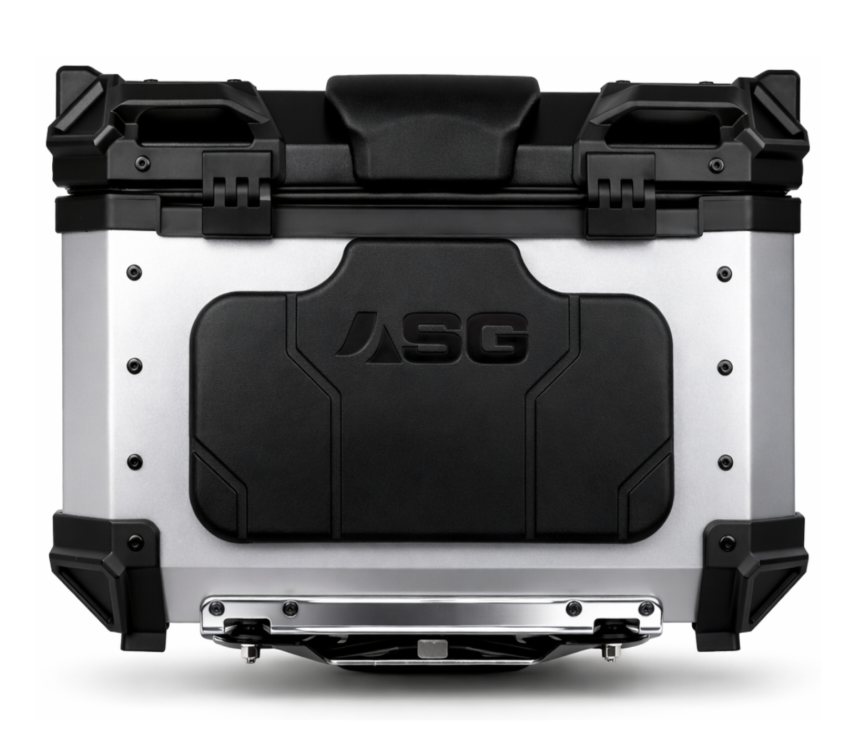 ASG-Aluminium Top Box 55L – Silver