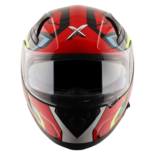 AXOR Apex Road Trip Gloss Helmet-Black Red