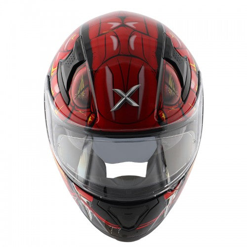 AXOR Apex Venomous D/V Black Red - Helmet - Riders Junction
