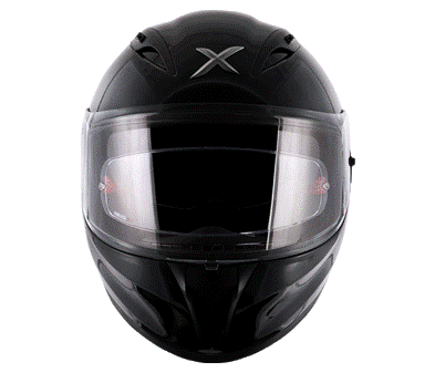 AXOR-STREET-Glossy-Black-Helmet-Riders-Junction