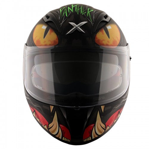 AXOR Street Panther Full Face Helmet Matt Black Grey – Riders
