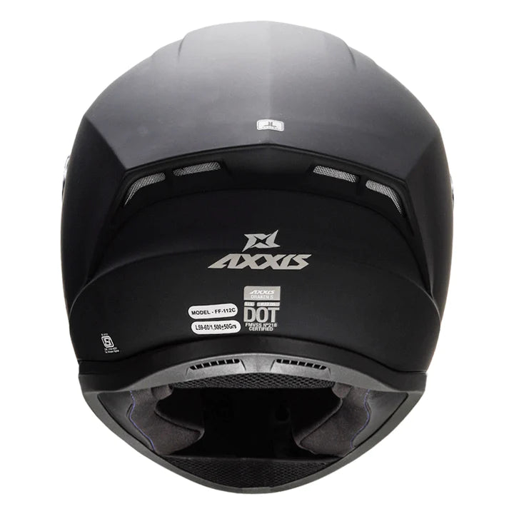 AXXIS Draken S Solid Matt Black Helmet