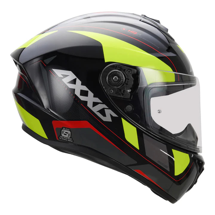 AXXIS Draken S Wind Helmet Fluorescent Yellow – Riders Junction