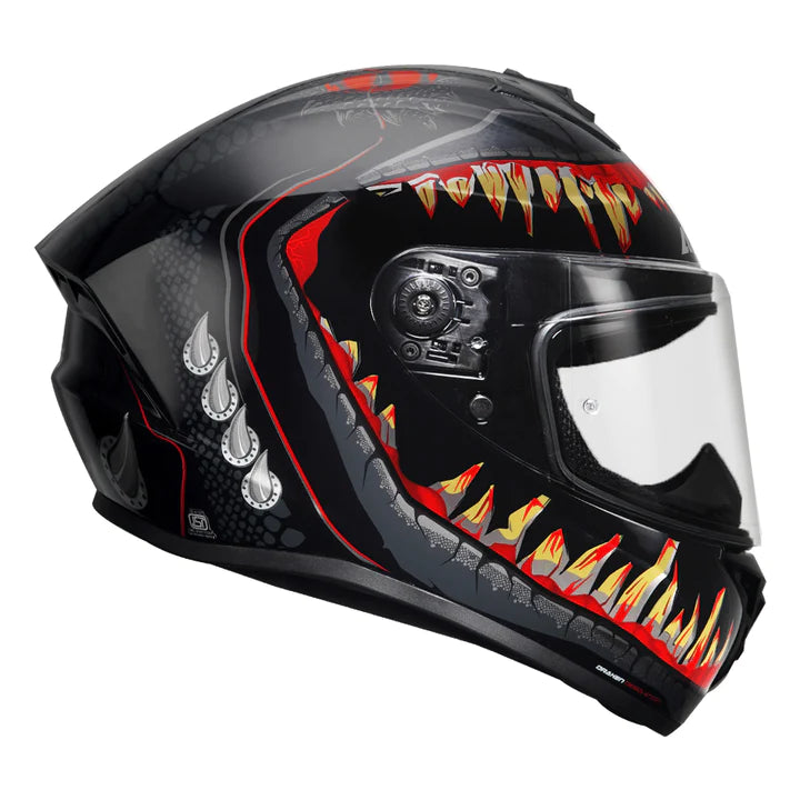 AXXIS Dranken S Desolation Helmet - Glossy Black