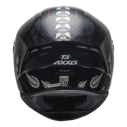 AXXIS Dranken S Desolation Helmet - Glossy Black