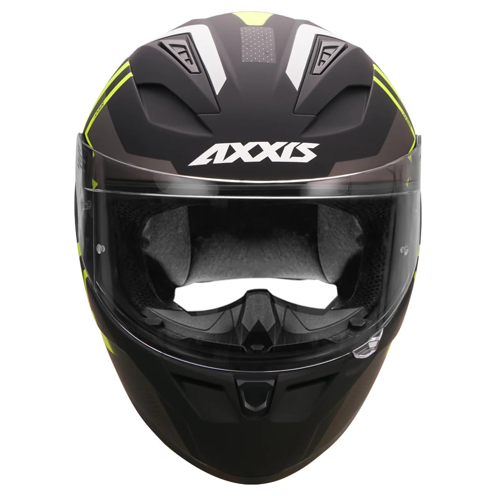 AXXIS Segment Leders Matt Fluorescent Yellow Helmet