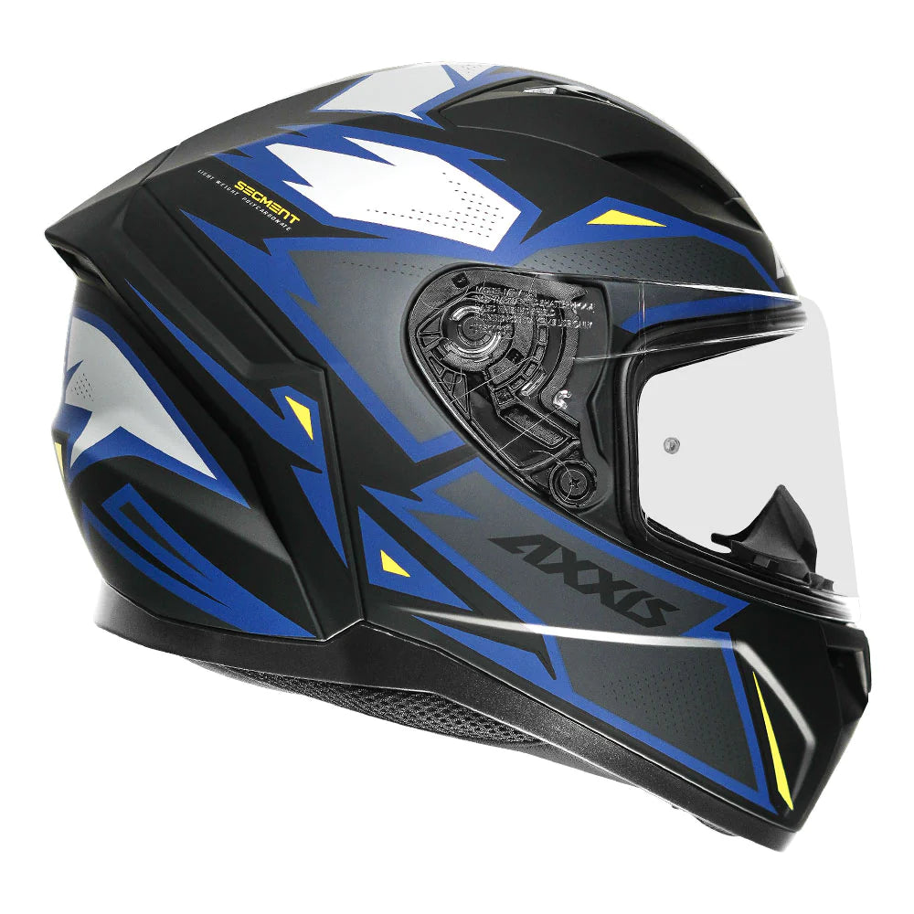 AXXIS Segment MAD Matt Grey Helmet