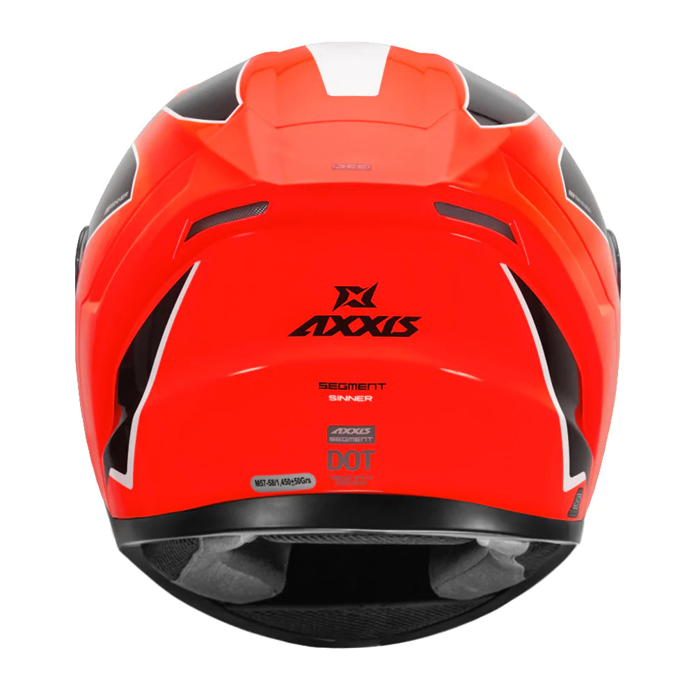 AXXIS Segment Sinner Helmet - Red