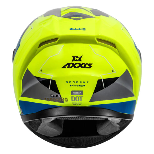 AXXIS Segment Switch Fluorescent Yellow Helmet