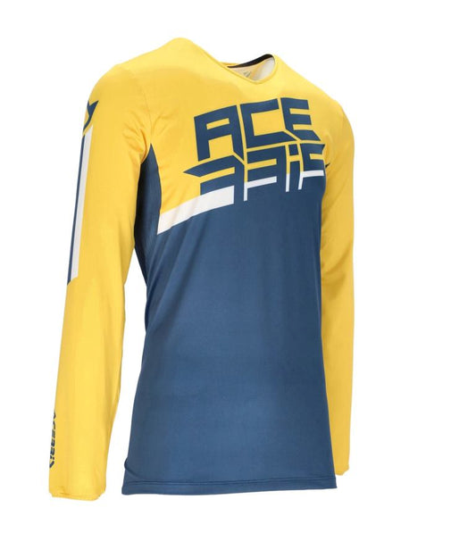 Acerbis MX X-FLEX Four Jersey -BLUE/YELLOW- 7131604093 - Riders Junction