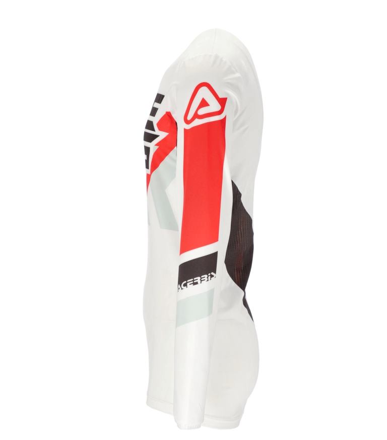 Acerbis MX X-FLEX Three Jersey - WHITERED - 7131604082