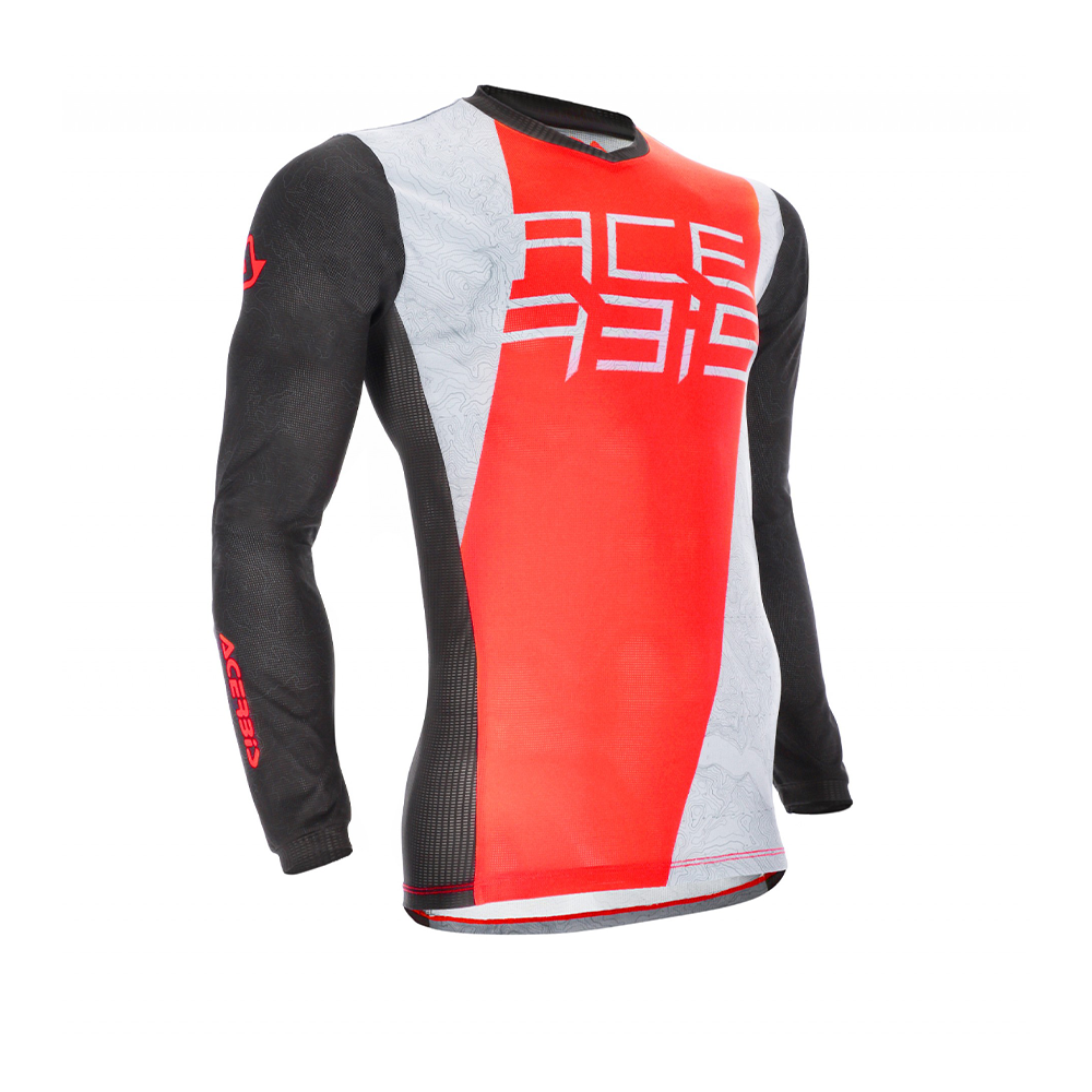 Acerbis Mx J Track One Jersey White/Red