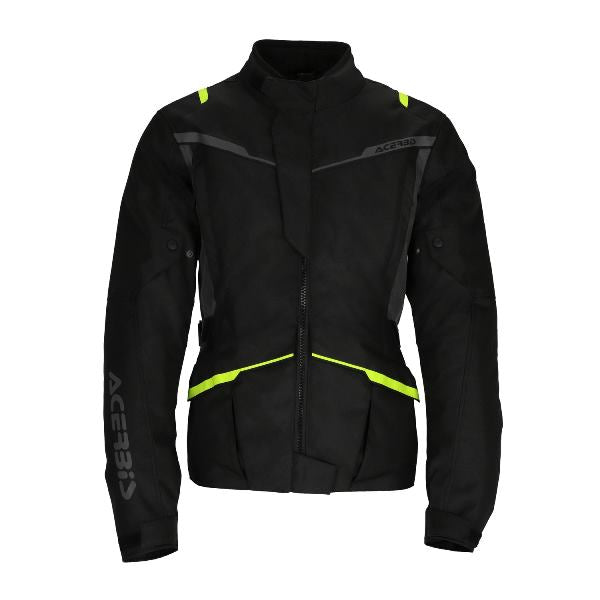 Acerbis Jacket Ce X-Travel (Black/Yellow)-7131104111