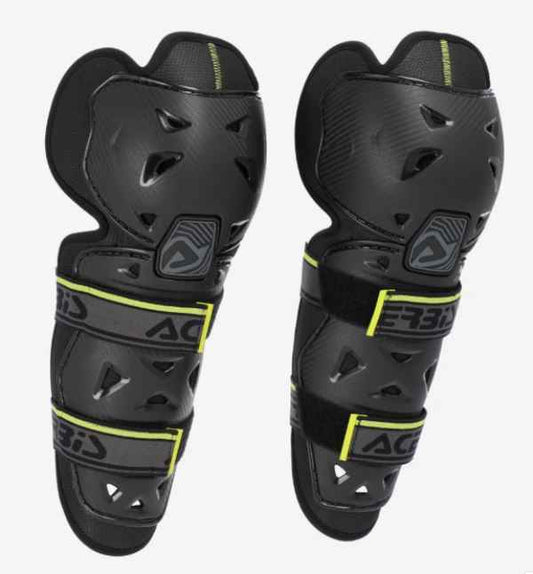 Acerbis Knee Guard Profile 2.0 Protector (Black/Yellow)-7131400012