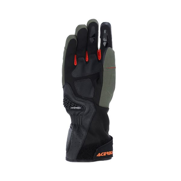 Acerbis Moto Gloves CE Crossover WP (Black/Green)-7131003132