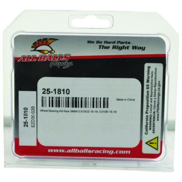 All Balls Racing Wheel Bearing Kit Rear-(25-1810)
