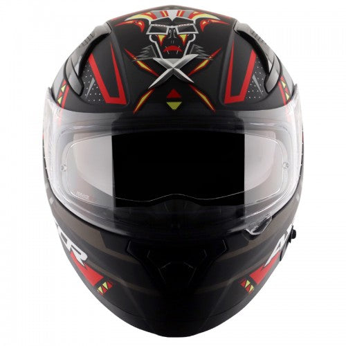 Apex Tiki Helmet - Matt Black Red