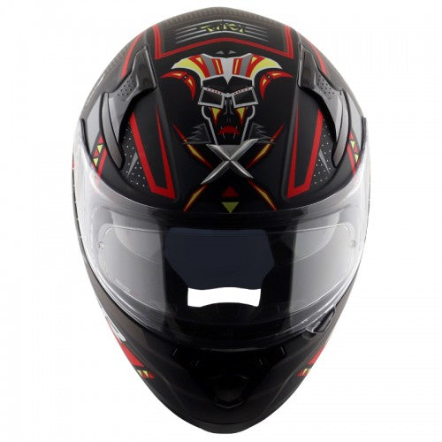 Apex Tiki Helmet - Matt Black Red