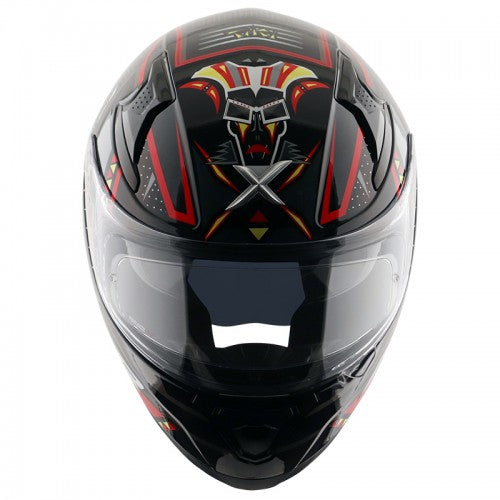 Apex Tiki Helmet - Glossy Black Red