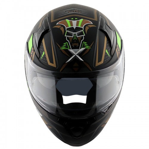Apex Tiki Helmet Matt Black Gold