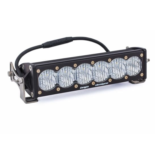 Aux LED Bar OnX6 + Wide Cornering – Clear – 254mm (10 Inch) – 451004 – Baja Designs