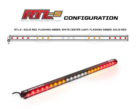 Aux LED Rear Light Bar - RTL-S - 30 Inch – Baja Designs - 103004