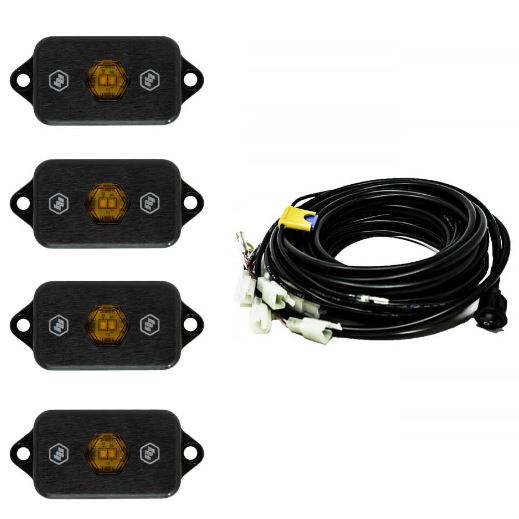 Aux LED - Rock Light Kit Universal - Baja Designs