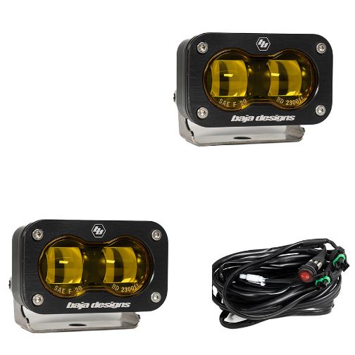 Aux LED - S2 SAE - Square - Baja Designs