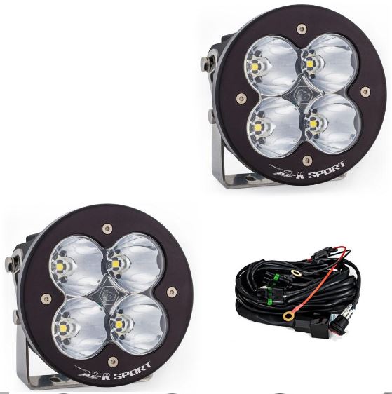Aux LED - XL Sports Spot Round - Clear – Baja Designs - 577801