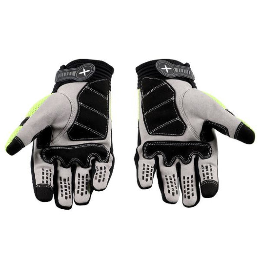 Axor-Air Stream Riding Gloves (Black/Neon Green)