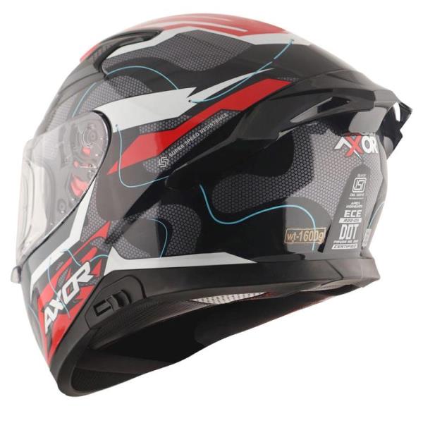 Axor Apex Dynamo Gloss Helmet-Black Red