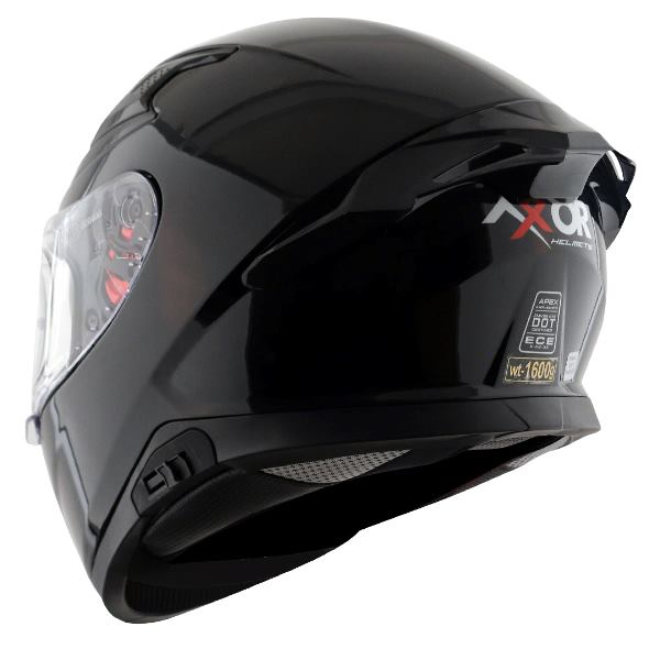 Axor Apex Solid Color Helmet - Black