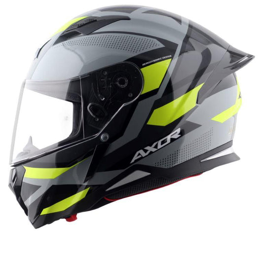 Axor Hunter Cornet Helmet - Nardo Grey Neon Yellow