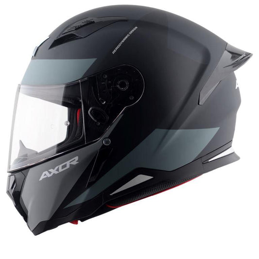 Axor Hunter Turbo Helmet - Dull Black Grey