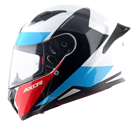 Axor Hunter Turbo Helmet - White Red