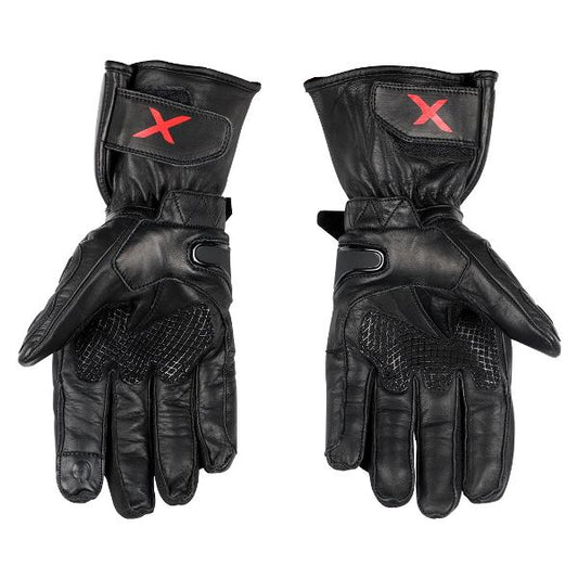 Axor Lycan Riding Gloves-Black Red