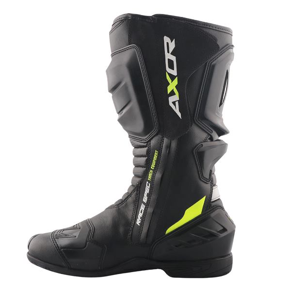 Axor-Racer Tec Riding Boots (Black Neon-Green)