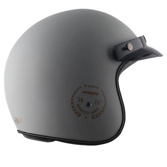 Axor Retro Jet Euro Globe Helmet - Dull Cool Grey
